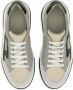 Ferragamo Gancini-embroidered leather sneakers Grey - Thumbnail 4