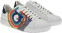 Ferragamo Gancini graphic-print sneakers White - Thumbnail 2