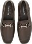 Ferragamo Gancini horsebit-embellished leather loafers Brown - Thumbnail 4