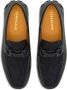 Ferragamo Gancini-jacquard leather loafers Black - Thumbnail 4