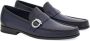 Ferragamo Gancini leather loafers Blue - Thumbnail 2