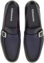 Ferragamo Gancini leather loafers Blue - Thumbnail 4