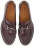 Ferragamo Gancini leather loafers Red - Thumbnail 4