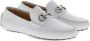 Ferragamo Gancini leather loafers White - Thumbnail 2