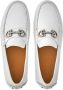 Ferragamo Gancini leather loafers White - Thumbnail 4