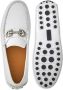 Ferragamo Gancini leather loafers White - Thumbnail 5