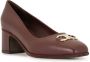 Ferragamo Gancini leather pumps Red - Thumbnail 2