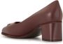 Ferragamo Gancini leather pumps Red - Thumbnail 3
