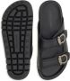 Ferragamo Gancini leather sandals Black - Thumbnail 5