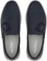 Ferragamo Gancini leather slip-on sneakers Blue - Thumbnail 4