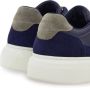 Ferragamo Gancini leather sneakers Blue - Thumbnail 3