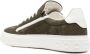 Ferragamo Gancini-logo low-top sneakers Green - Thumbnail 3