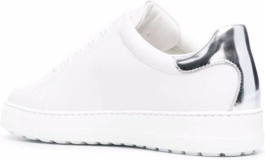 Ferragamo Gancini logo-print low-top sneakers White