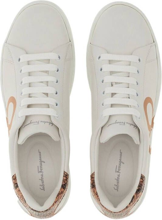 Ferragamo Gancini low-top sneakers White
