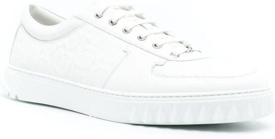 Ferragamo Gancini low-top sneakers White