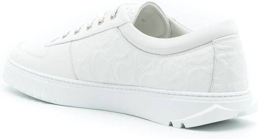Ferragamo Gancini low-top sneakers White