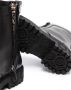 Ferragamo Gancini-motif combat boots Black - Thumbnail 2