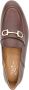 Ferragamo Gancini-Ornament leather loafers Brown - Thumbnail 4