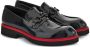 Ferragamo Gancini-ornament leather mocassins Black - Thumbnail 2