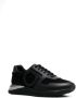 Ferragamo Gancini-patch lace-up sneakers Black - Thumbnail 2