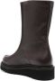 Ferragamo Gancini plaque ankle boots Brown - Thumbnail 3