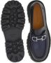 Ferragamo Gancini-plaque leather loafers Blue - Thumbnail 5