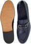 Ferragamo Gancini-plaque leather loafers Blue - Thumbnail 5