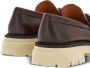Ferragamo Gancini-plaque leather loafers Brown - Thumbnail 3