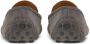 Ferragamo Gancini-plaque leather loafers Grey - Thumbnail 3