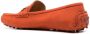 Ferragamo Gancini-plaque leather loafers Orange - Thumbnail 3
