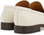 Ferragamo Gancini-plaque leather loafers White - Thumbnail 3