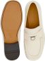 Ferragamo Gancini-plaque leather loafers White - Thumbnail 5