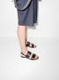 Ferragamo Gancini-plaque leather sandals Black - Thumbnail 3