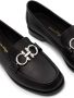 Ferragamo Gancini plaque low-heel loafers Black - Thumbnail 2