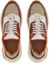 Ferragamo Gancini-plaque low-top sneakers Brown - Thumbnail 4