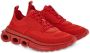 Ferragamo knitted running sneakers Red - Thumbnail 2