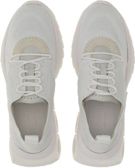 Ferragamo knitted running sneakers White