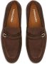 Ferragamo Gancini-plaque suede loafers Brown - Thumbnail 4