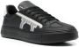 Ferragamo Gancini-print detail sneakers Black - Thumbnail 2
