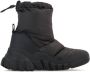 Ferragamo Gancini-print padded-design boots Black - Thumbnail 5