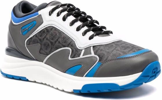 Ferragamo Gancini Rainbow sneakers Grey