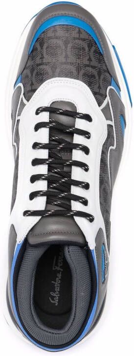 Ferragamo Gancini Rainbow sneakers Grey