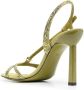 Ferragamo Gancini rhinestone-embellished sandals Green - Thumbnail 3