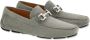 Ferragamo Gancini suede driving shoes Grey - Thumbnail 2