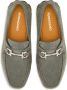 Ferragamo Gancini suede driving shoes Grey - Thumbnail 4