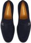 Ferragamo Gancini suede loafers Blue - Thumbnail 4