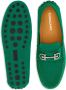 Ferragamo Gancini suede loafers Green - Thumbnail 5