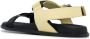 Ferragamo Gancini touch-strap sandals Yellow - Thumbnail 3