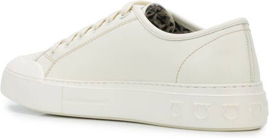 Ferragamo Gancio low-top sneakers White