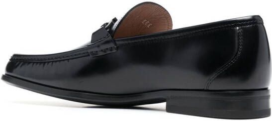 Ferragamo Grandioso Gancini-buckle loafers Black